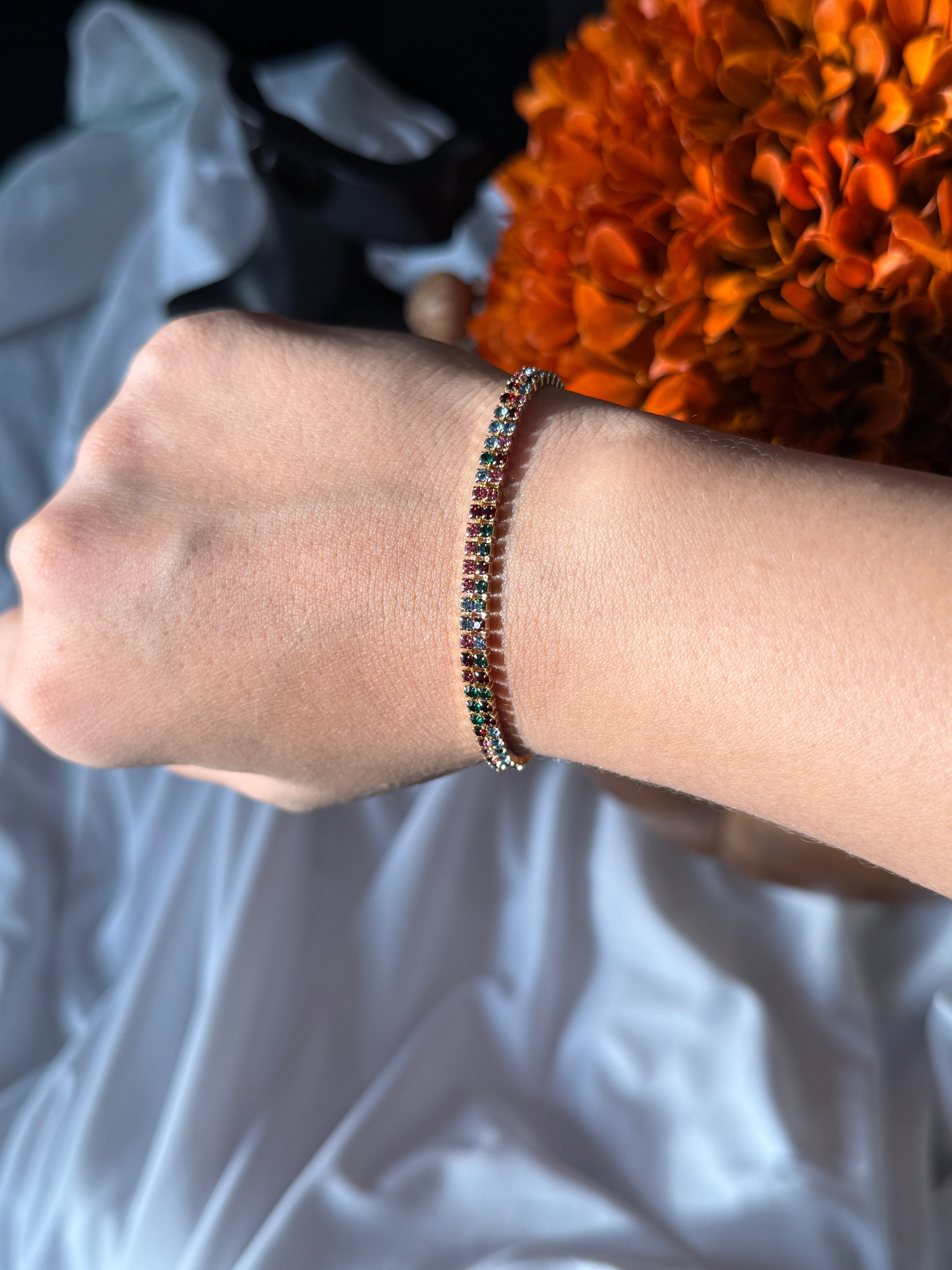 Rainbow Stone Bracelet